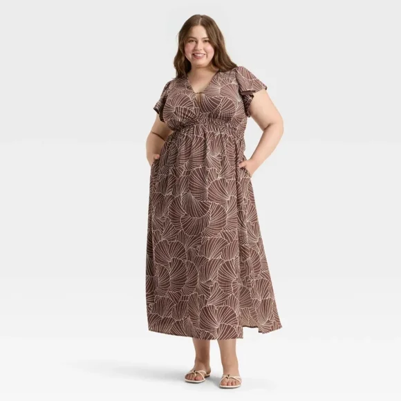 asymmetrical cape dress Marysol main image 1